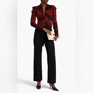 Proenza Schouler Ruche Printed Top